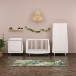 SnuzKot Skandi Wardrobe White