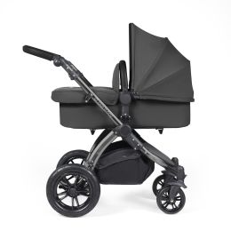 Ickle Bubba Stomp Luxe All In One Stratus I-Size Travel System Charcoal Grey