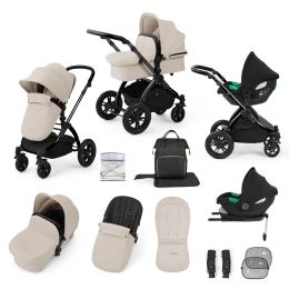 Ickle Bubba Stomp Luxe 12 Piece Cirrus Travel System Bundle Stone