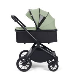 Ickle Bubba Altima 12 Piece Nimbus 180° Travel System Bundle Sage Green