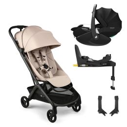 Bugaboo Butterfly 2 Maxi Cosi Pebble 360 Pro2 Newborn Bundle Desert Taupe