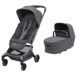 Maxi Cosi Fame Cabin Pushchair & Carrycot Moon Graphite