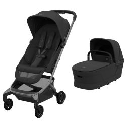 Maxi Cosi Fame Cabin Pushchair & Carrycot Onyx Black