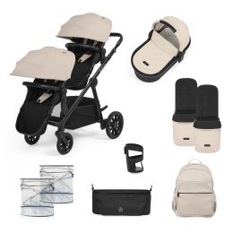 Ickle Bubba Virgo Growing Family 11 Piece Pram Bundle Stone