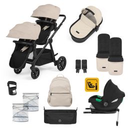 Ickle Bubba Virgo Growing Family 14 Piece Cirrus Travel System Bundle Stone