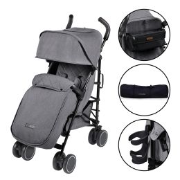 Ickle Bubba Discovery Prime Stroller Graphite Grey