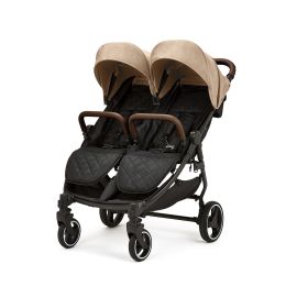 Ickle Bubba Venus Double Stroller Biscuit