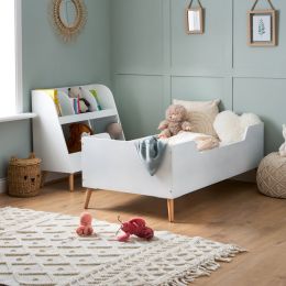 Obaby Maya Single Bed White And Natural