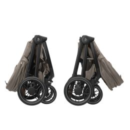 Maxi Cosi Oxford+ Essential Pram Bundle With Accessories Twillic Truffle