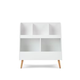 Obaby Maya Bookcase / Toy Storage White And Natural