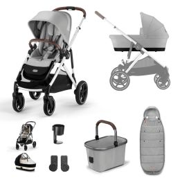 Cybex Gazelle S 9 Piece Bundle Lava Grey