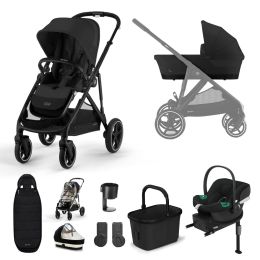 Cybex Gazelle S 11 Piece Bundle Moon Black