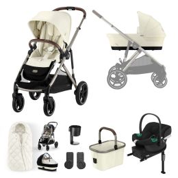 Cybex Gazelle S 11 Piece Bundle Seashell Beige