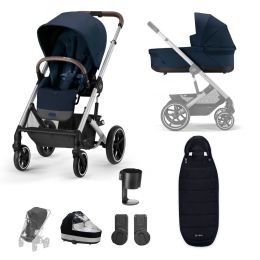 Cybex Balios S Lux 8 Piece Bundle Ocean Blue