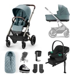 Cybex Balios S Lux 10 Piece Bundle Sky Blue