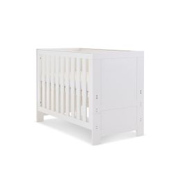 Obaby Nika Mini Cot White Wash