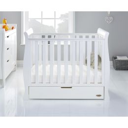 Obaby Stamford Space Saver Cot White