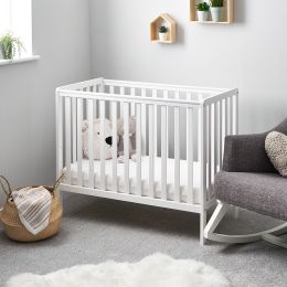 Obaby Bantam Space Saver Cot White