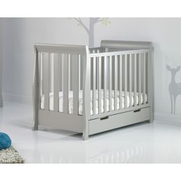 Obaby Stamford Mini Cot Bed Warm Grey