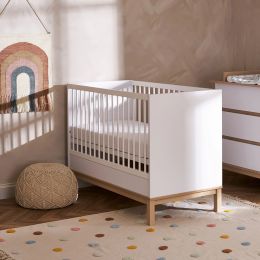 Obaby Astrid Mini Cot 2 Piece Room Set White