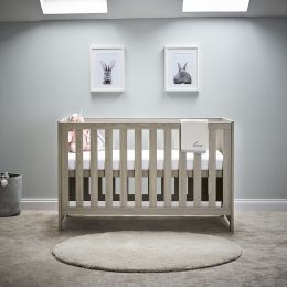 Obaby Nika Cot Bed Grey Wash