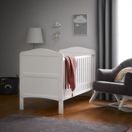 Obaby Whitby Cot Bed White