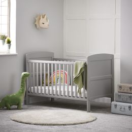 Obaby Grace Cot Bed Warm Grey