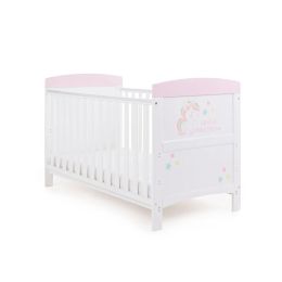 Obaby Grace Inspire Cot Bed Unicorn