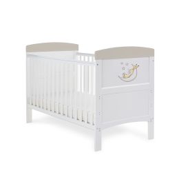 Obaby Grace Inspire Cot Bed Guess How Much I Love You - To The Moon & Back