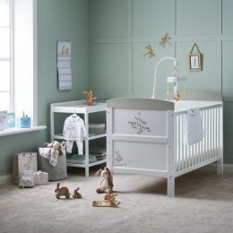 Obaby Grace Inspire Cot Bed Guess How Much I Love You - Scribble