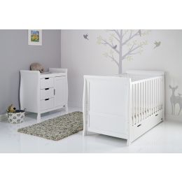 Obaby Stamford Classic 2 Piece Room Set White