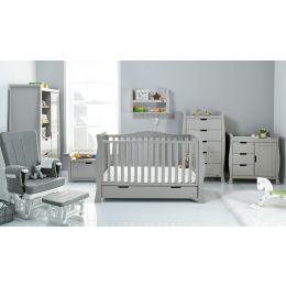 Obaby Stamford Luxe 7 Piece Room Set Warm Grey