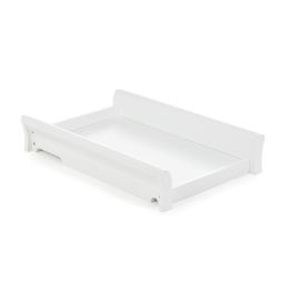 Obaby Stamford Sleigh Cot Top Changer White