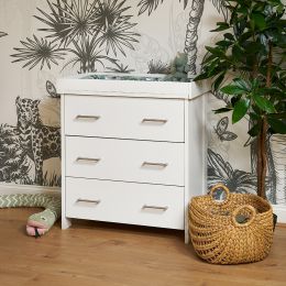 Obaby Nika Changing Unit White Wash