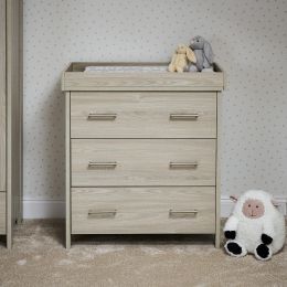 Obaby Nika Changing Unit Grey Wash