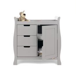 Obaby Stamford Closed Changing Unit Warm Grey