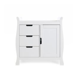 Obaby Stamford Sleigh Closed Changing Unit White