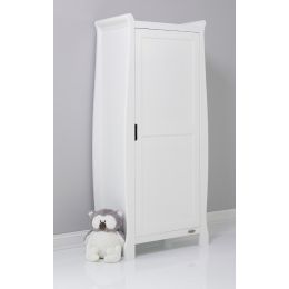 Obaby Stamford Single Wardrobe White