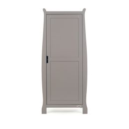 Obaby Stamford Sleigh Single Wardrobe Taupe Grey