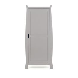 Obaby Stamford Sleigh Single Wardrobe Warm Grey