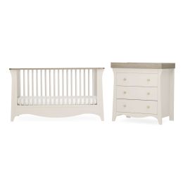 CuddleCo Clara 2 Piece Room Set Cashmere/Ash