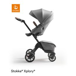 X-Display Stokke Xplory X Pushchair & Carrycot Modern Grey