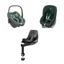 Maxi Cosi 360 Family Bundle Green