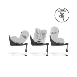 Cybex Sirona T I-Size Car Seat Platinum White Plus
