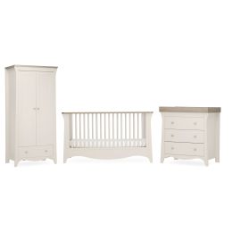 CuddleCo Clara 3 Piece Room Set Cashmere/Ash