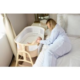 Ickle Bubba & Me Luxe Bedside Crib Biscuit