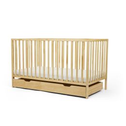 Ickle Bubba Hartley Classic Cot Bed & Under Drawer Pine
