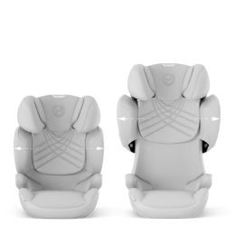 Cybex Solution T I-FIX Car Seat Platinum White Plus