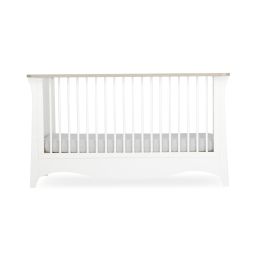 CuddleCo Clara Cot Bed White/Ash