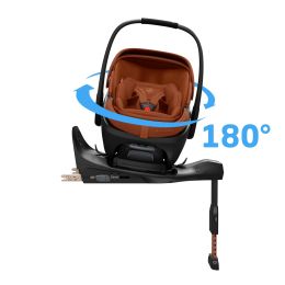 Maxi Cosi Fame Cabin Travel System Bundle With Coral Slide Pro Car Seat Copper Terra